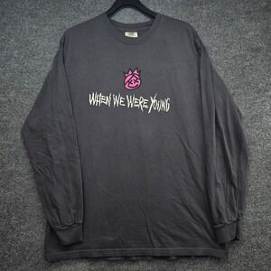 When We Were Young 2023 Festival Long Sleeve Shirt Gray Comfort Colors Mens M
